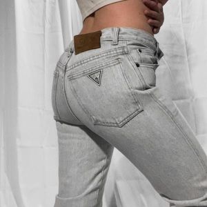 VINTAGE 90’s GEORGE MARCIANO LIGHT WASH GUESS JEANS